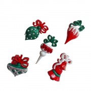 Decorative Buttons - Christmas Ornaments